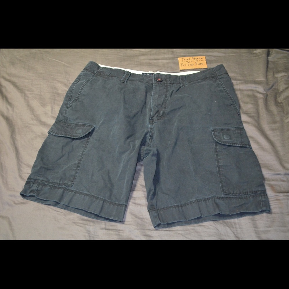 Tommy Hilfiger Cargo Shorts 36 Navy